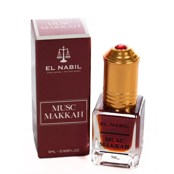 Oriental Musc Makkah – El Nabil | Parfum intense sans alcool 5ml
